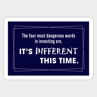 Minimalist Typography for Trader Mindset Inspiration Magnet
